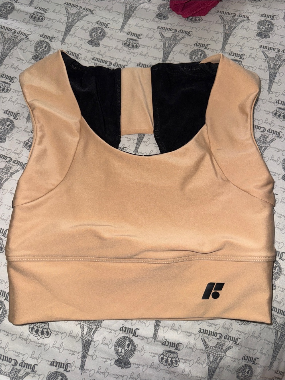 Forme Power Bra Posture Size M Color Peach And Black
